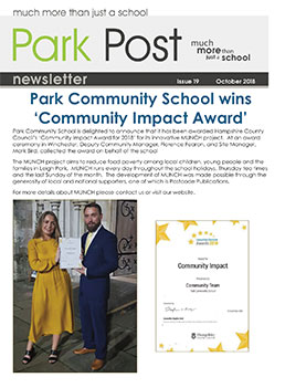 Park Post Issue 19 Frontcover