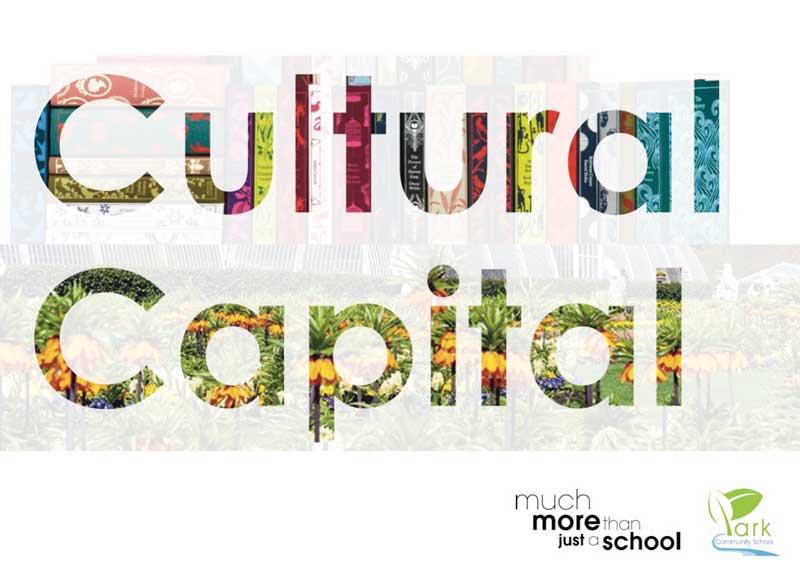 Park Community School's Cultural Capital Booklet frontcover