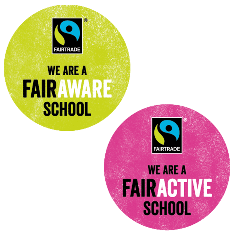 Park Community School Fairtrade Awards - FairAware and FairActive